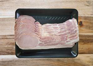 Bacon Middle Rasher Rindless - BULK 2.5 kg Pack - $14.90/Kg