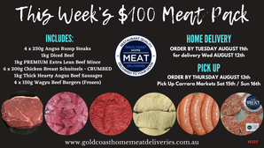 $100 Meat Pack - Week starting Friday 7th August 2026