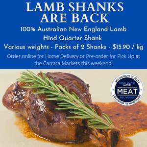 Lamb Shank - French Trim - $15.90/Kg