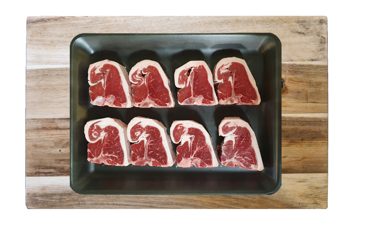 Lamb Loin Chops 8 x 125g 21.90/Kg Gold Coast Home Meat Deliveries