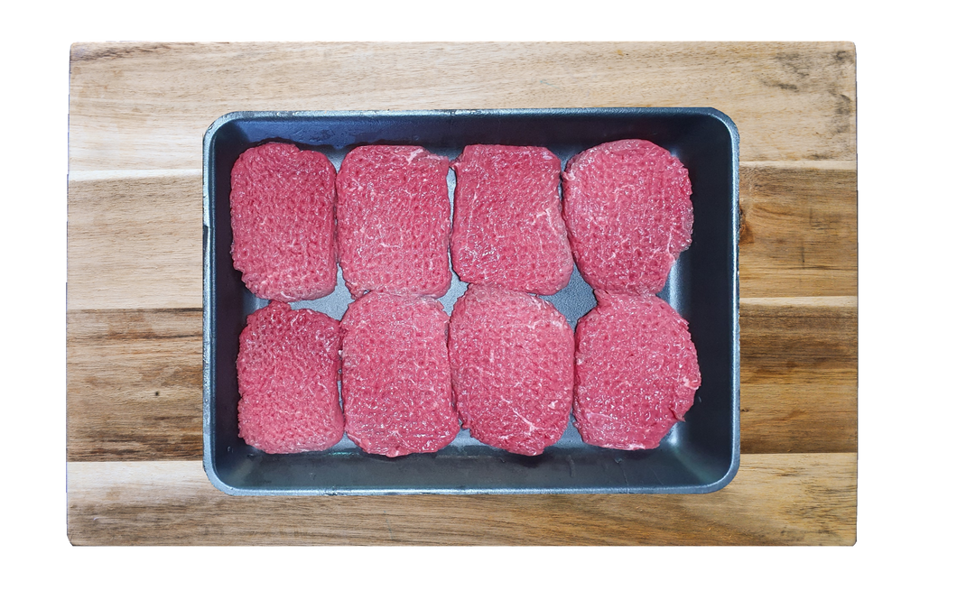 Rump Minute Steaks - YG - $18.90/Kg -  (8 x 125g)